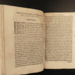 1551 ARISTOTLE Politics Government Philosophy Segni Italian Renaissance Venice