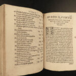 1551 ARISTOTLE Politics Government Philosophy Segni Italian Renaissance Venice