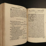1551 ARISTOTLE Politics Government Philosophy Segni Italian Renaissance Venice
