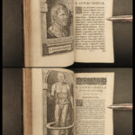 1659 Works of Seneca Stoic Philosophy Stoicism Latin Rome Elzevier Lipsius 3v