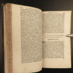 1659 Works of Seneca Stoic Philosophy Stoicism Latin Rome Elzevier Lipsius 3v