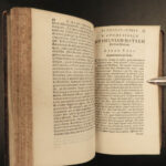 1659 Works of Seneca Stoic Philosophy Stoicism Latin Rome Elzevier Lipsius 3v