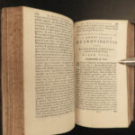 1659 Works of Seneca Stoic Philosophy Stoicism Latin Rome Elzevier Lipsius 3v
