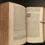 1659 Works of Seneca Stoic Philosophy Stoicism Latin Rome Elzevier Lipsius 3v