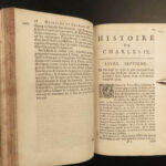 1684 History of Charles IX Huguenot Religion Wars Bartholomew Day Varillas 2v