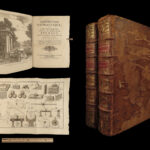 1782 PHYSICS Belidor Engineering Hydraulic Architecture Illustrated Water Pumps