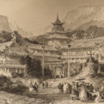 1850 CHINA Illustrated Thomas Allom CHINESE ART Architecture Temples Peking RARE