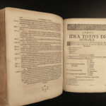 1626 1ed JESUIT Max Sandt Theologia Symbolica Judaica Egypt Pagan Occult Image