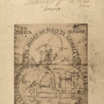 1626 1ed JESUIT Max Sandt Theologia Symbolica Judaica Egypt Pagan Occult Image