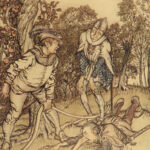 1917 Grimm Fairy Tales 1st ed Little Brother & Sister Snow White Arthur Rackham
