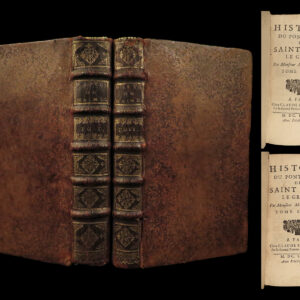 1687 Pope Leo I the Great History Catholic Church Pelagians Maimbourg Armorial