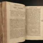 1700 ENGLISH Epictetus & Simplicius Ancient Greek Moral Philosophy Stanhope