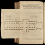 1722 MONASTIC Ancient Abbeys English Monasteries Dugdale Monks Scotland Ireland