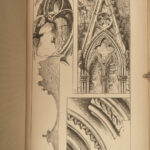 1849 Architecture 1ed Seven Lamps John Ruskin Illustrated ART Fine Binding