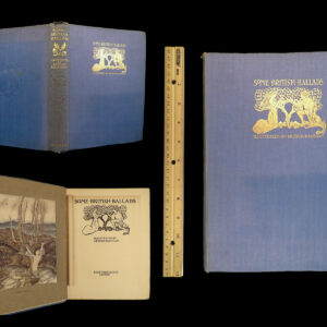 1919 Arthur Rackham ART 1ed Some British Ballads Francis James Child Clerk Colvill