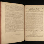 1680 1ed Scottish Morison BOTANY Plantarum Plants Classification Science FOLIOS