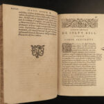 1577 1ed Kings of FRANCE Henry II Charles IX Catherine Medici Catholic Serres 3v