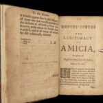 1679 LAW 1ed Legitimacy of Amicia Thomas Mainwaring English Marriage Leicester