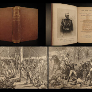 1883 Our Wild INDIANS Native American Tecumseh Sherman SCALPING Sioux Apache