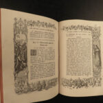 1890 BEAUTIFUL Roman Catholic Missal Bible Prayers Liturgy Limoges FINE BINDING
