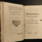 1684 OTTOMAN Empire 1ed Memoirs of Sieur la Croix Vizier Constantinople TURKS 2v