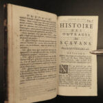 1687 1ed Scavans Huguenot Beauval Science Journal Inquisition Ottoman Empire 7v