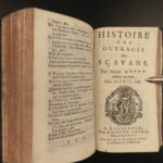 1687 1ed Scavans Huguenot Beauval Science Journal Inquisition Ottoman Empire 7v