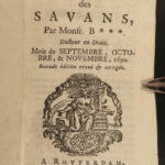 1687 1ed Scavans Huguenot Beauval Science Journal Inquisition Ottoman Empire 7v