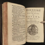 1687 1ed Scavans Huguenot Beauval Science Journal Inquisition Ottoman Empire 7v