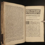 1728 ERASMUS 1ed In Praise of Folly Rotterdam French Hans HOLBEIN ART Encomium