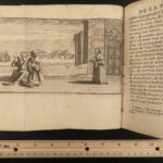 1728 ERASMUS 1ed In Praise of Folly Rotterdam French Hans HOLBEIN ART Encomium