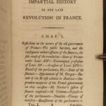 1794 ENGLISH ed French Revolution War Rabaut France Politics Bastille 2v BINDING