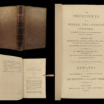 1795 Gisborne Moral Philosophy Kant anti Paley + Abolition SLAVERY Wilberforce