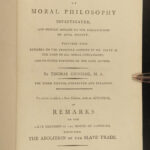 1795 Gisborne Moral Philosophy Kant anti Paley + Abolition SLAVERY Wilberforce