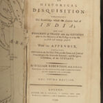 1799 History of INDIA Asia MAPS Egypt Hindu Robertson Scottish Enlightenment