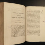 1799 History of INDIA Asia MAPS Egypt Hindu Robertson Scottish Enlightenment