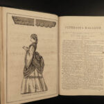 1871 American FASHION Dresses Clothing Hairstyles Craft ART Peterson’s Magazine