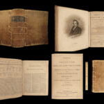 1859 Noah Webster HUGE Civil War Dictionary Illustrated English Grammar Lexicon