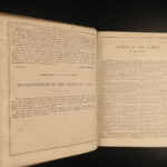 1859 Noah Webster HUGE Civil War Dictionary Illustrated English Grammar Lexicon