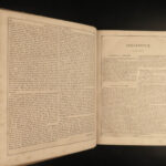 1859 Noah Webster HUGE Civil War Dictionary Illustrated English Grammar Lexicon