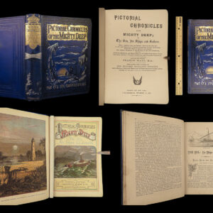 1885 Famous VOYAGES Cleopatra Capt Cook Francis Drake Marco Polo Illustrated