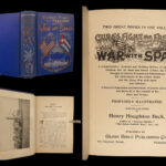 1898 1ed Cuba’s Fight for Freedom War Spain Beck Battles Cuba Illustrated MAPS