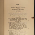 1898 1ed Cuba’s Fight for Freedom War Spain Beck Battles Cuba Illustrated MAPS