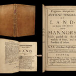 1679 ENGLAND 1ed Ancient Tenures of Land Thomas Blount Folklore Folk Customs