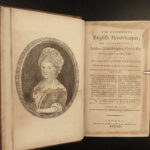 1793 English Housekeeper COOKBOOK Recipes Desserts Cooking Cuisine Home-making