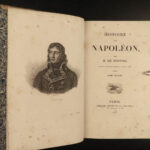 1828 1ed Napoleon Bonaparte Napoleonic Wars French Revolution Norvins 4v History