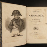 1828 1ed Napoleon Bonaparte Napoleonic Wars French Revolution Norvins 4v History