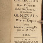 1686 ENGLISH 1ed Military Strategy Frontinus ROME Strategematum Gallic Wars