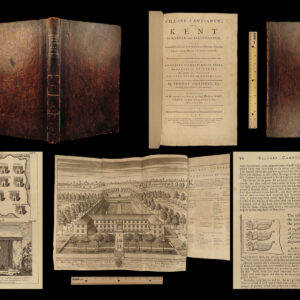 1776 Philipot History of KENT England Villare Cantianum Great Britain ROME