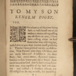 1669 Kenelm Digby Natural Philosophy Bodies Atomism Souls Medicine Diet Plants